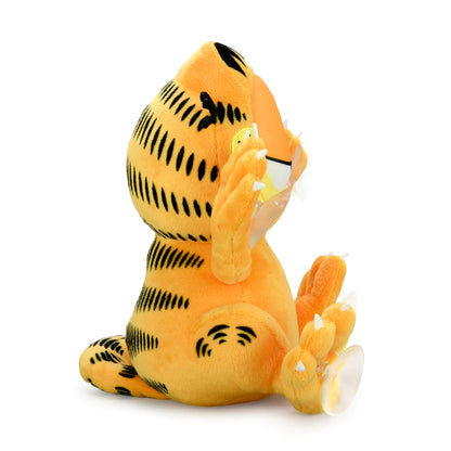 Garfield "Relaxed" plush with suction cups