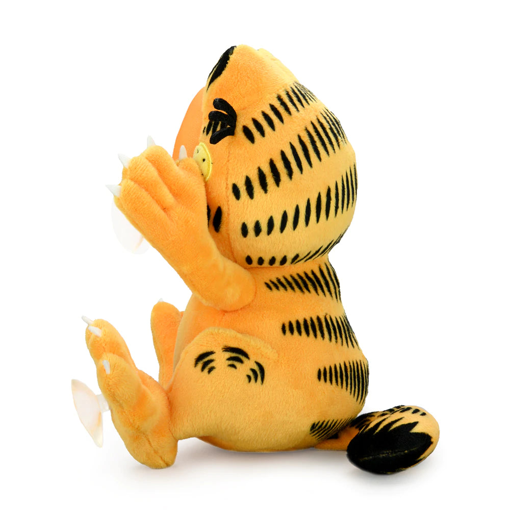 Garfield "Relaxed" plush with suction cups