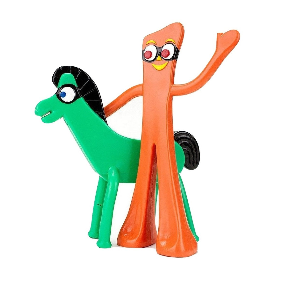 Gumby and Pokey in disguise figure pair