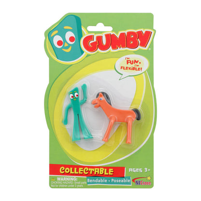 Gumby and Pokey mini figures