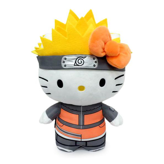 Naruto X Sanrio Hello Kitty as Naruto 13" plush