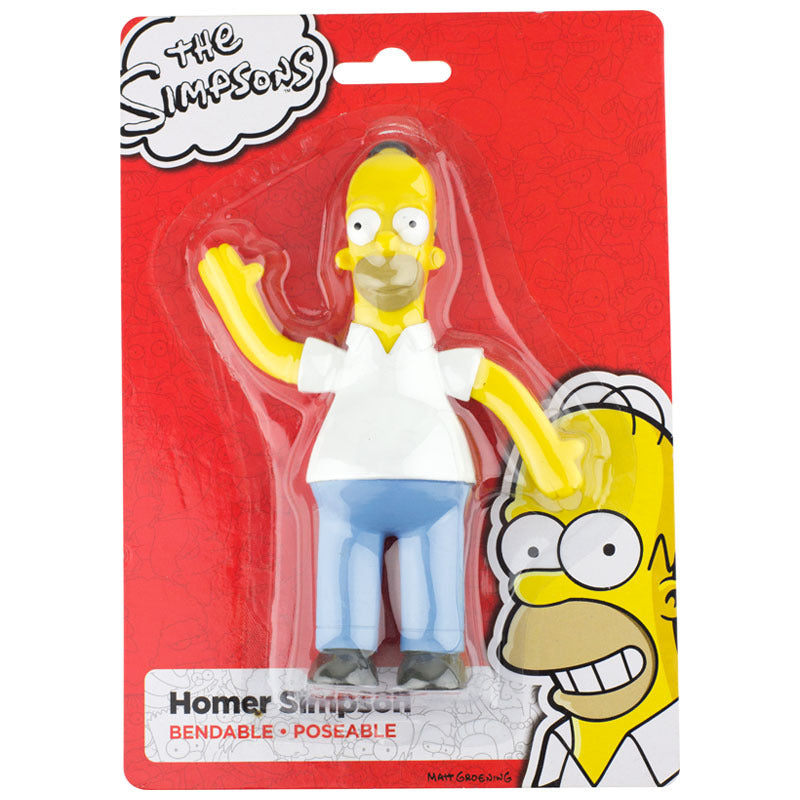 Homer from The Simpsons bendable figure