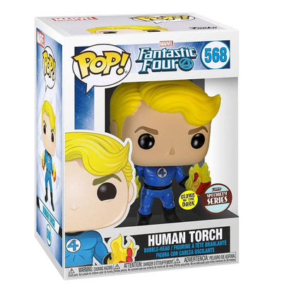 Specialty Series Fantastic Four Human Torch Glow in the dark