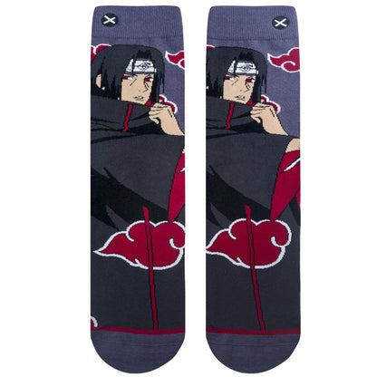 Itachi from Naruto: Shippuden crew socks