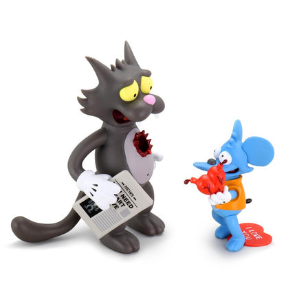 The Simpsons Itchy and Scratchy medium figure