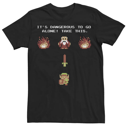 Legend of Zelda "Take this" shirt