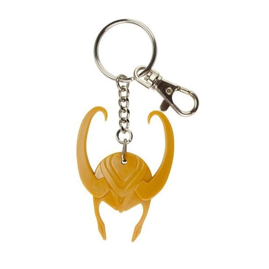 Loki's Helmet bendable keychain