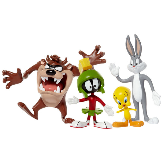 Looney Tunes 4pc Bendable Boxed Set
