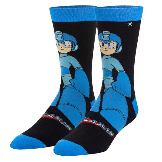 Megaman crew socks
