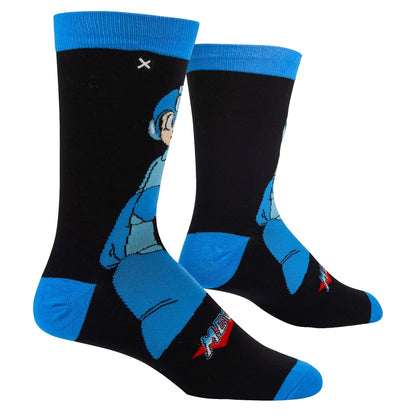 Megaman crew socks