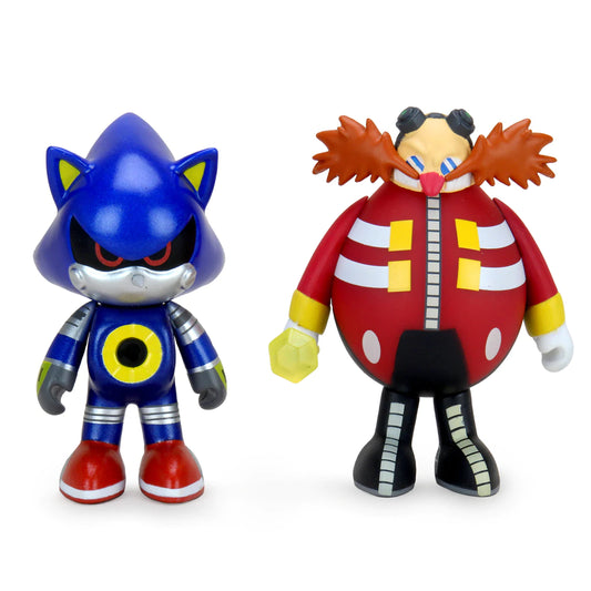 Dr. Robotnik and Metal Sonic from Sonic the Hedgehog vinyl figures