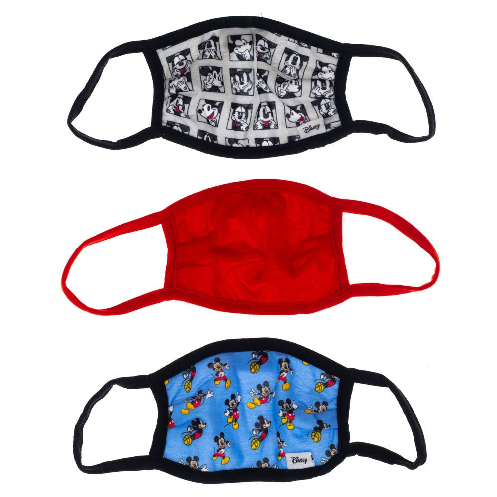 Mickey Mouse 3 Pack face covers
