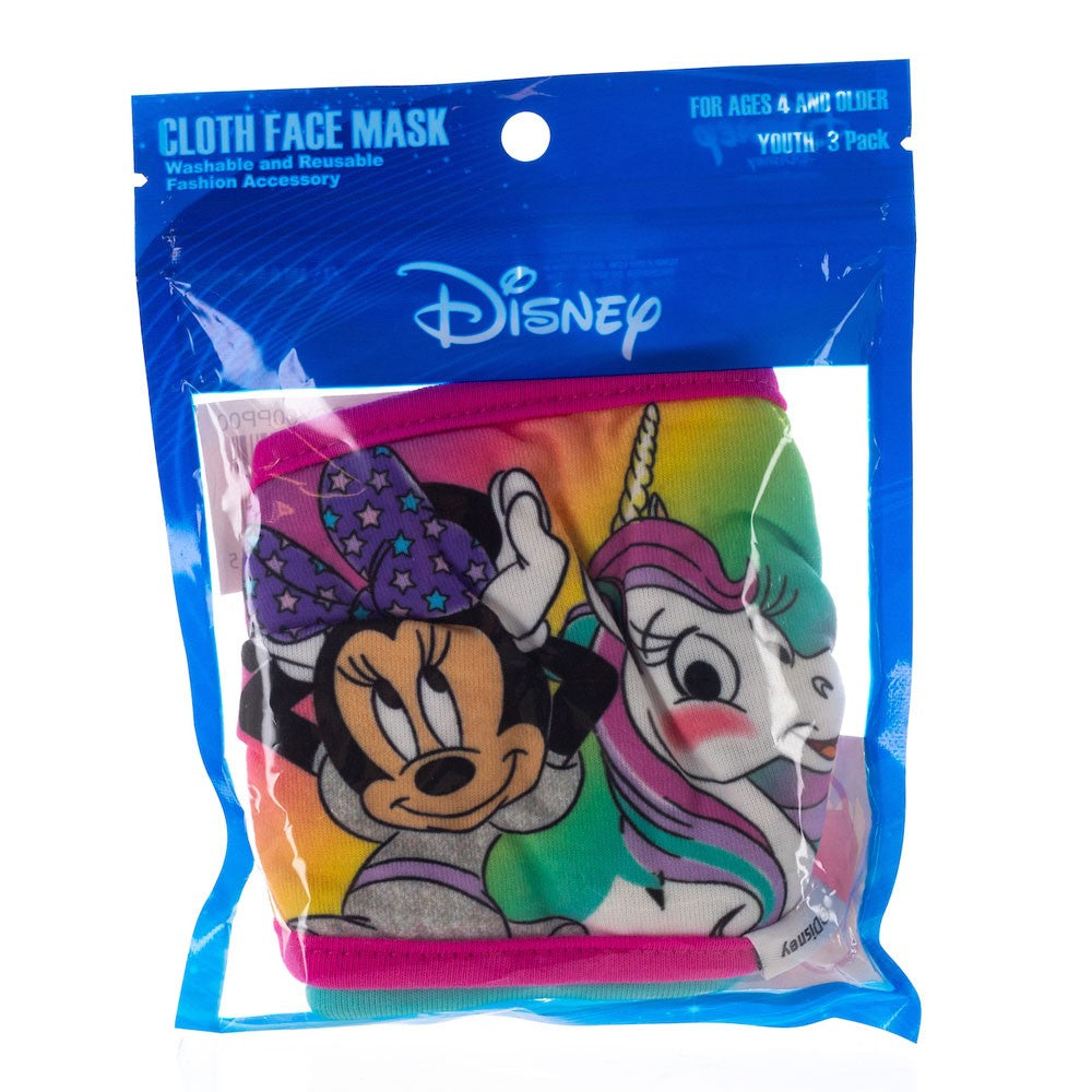 Minnie Mouse 3 Pack face covers
