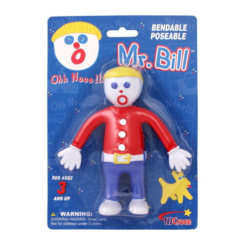 Mr Bill bendable figure