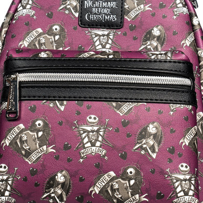 The Nightmare Before Christmas Love Is Eternal mini backpack