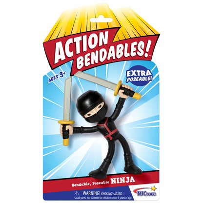Action Bendables Ninja figure