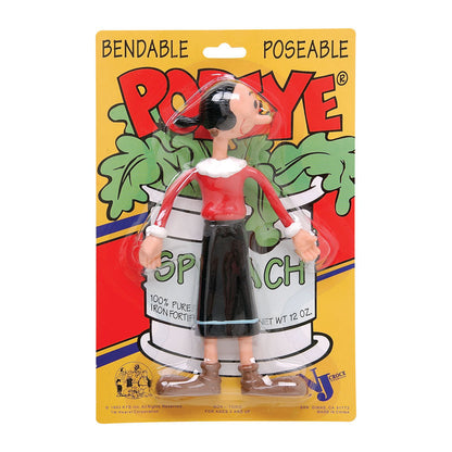 Olive Oyl from Popeye The Sailor man bendable figure