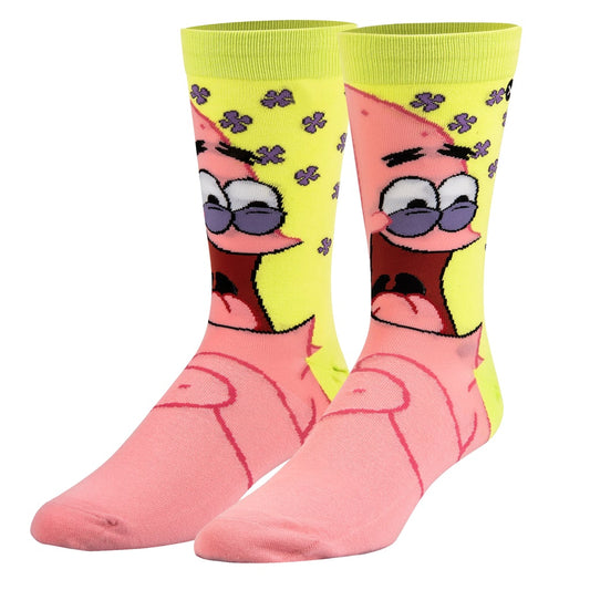 Patrick from SpongeBob Squarepants crew socks
