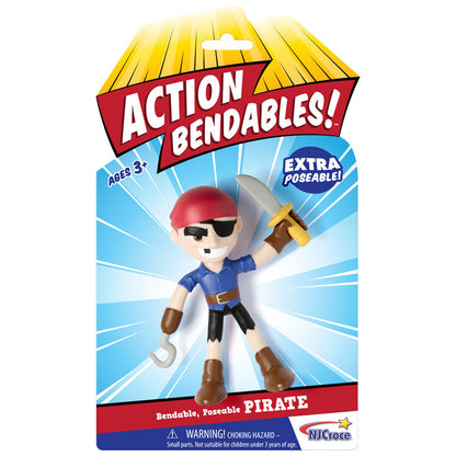 Action Bendables Pirate figure