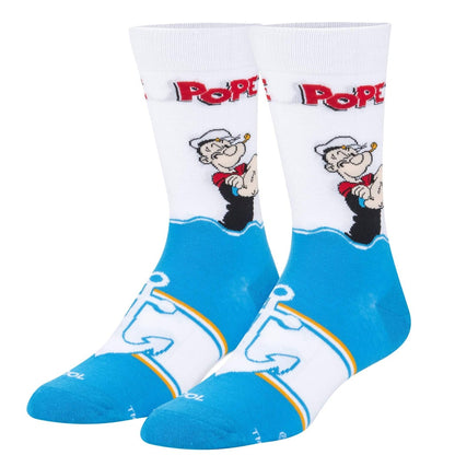 Popeye the Sailor Man crew socks