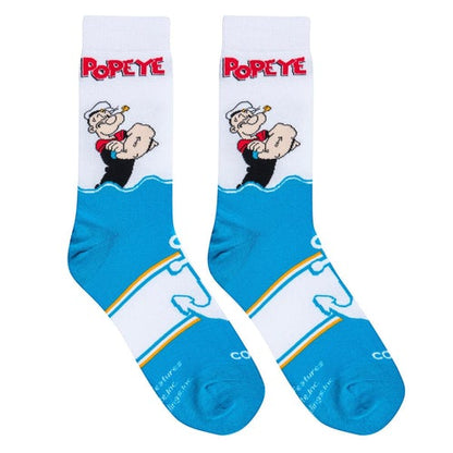 Popeye the Sailor Man crew socks
