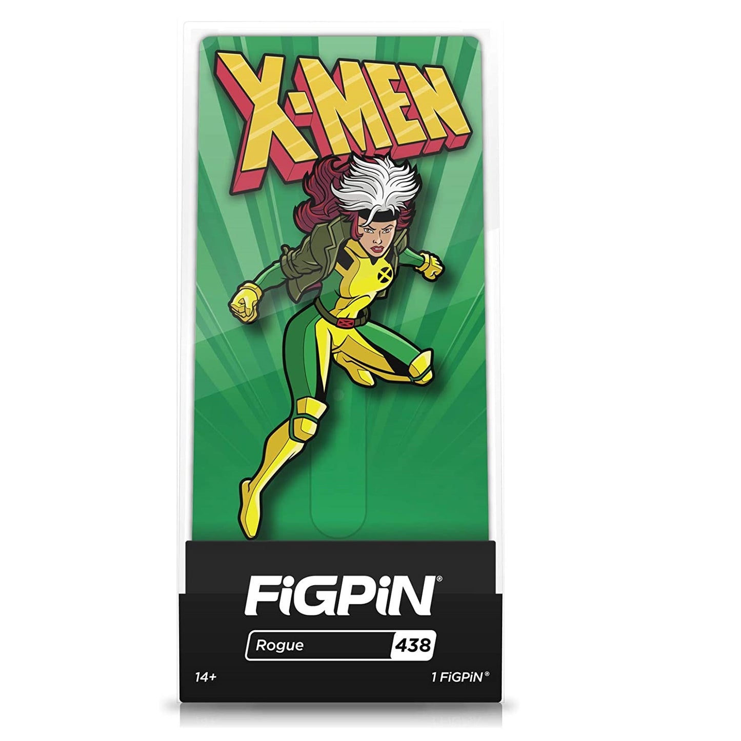 Rogue from X-Men Animated Series enamel pin
