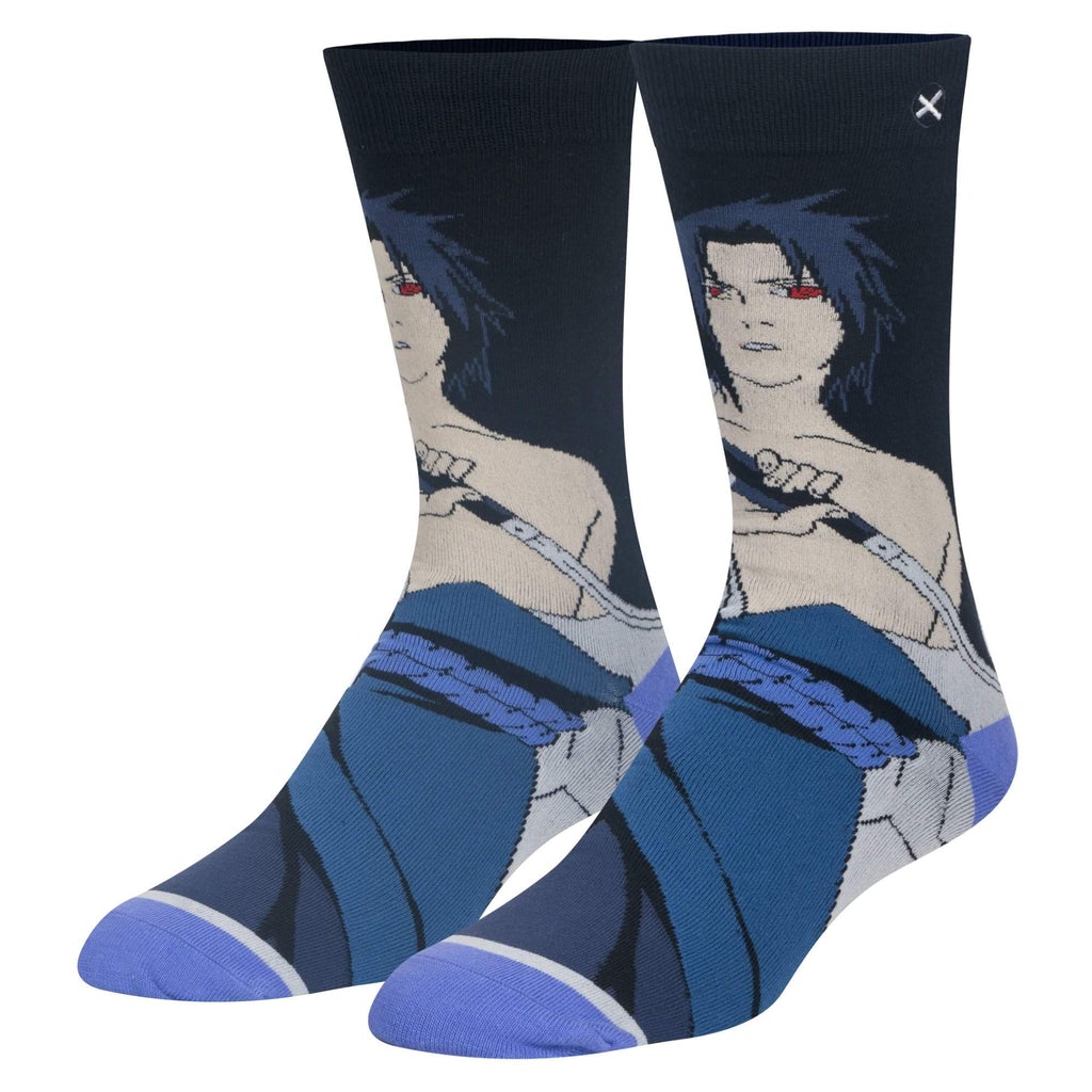 Sasuke from Naruto: Shippuden crew socks