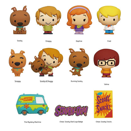 Scooby-Doo figural bag clip (1pc Random)