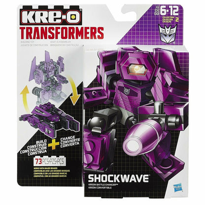 Kreo Transformers Decepticon Shockwave battle changer