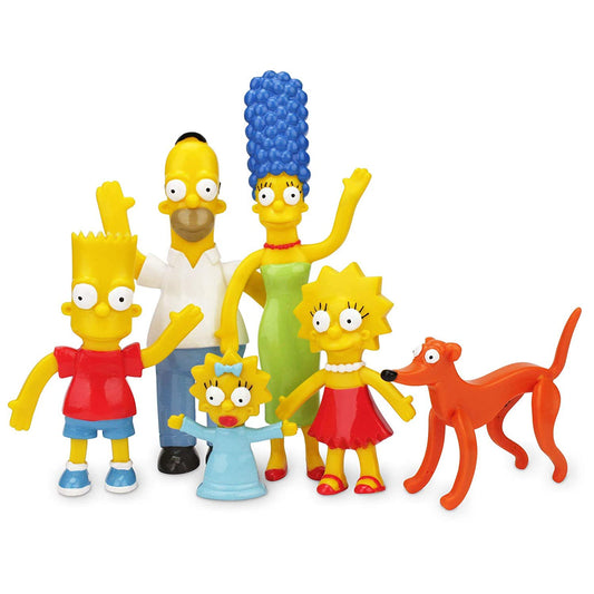 The Simpsons bendable figure box set