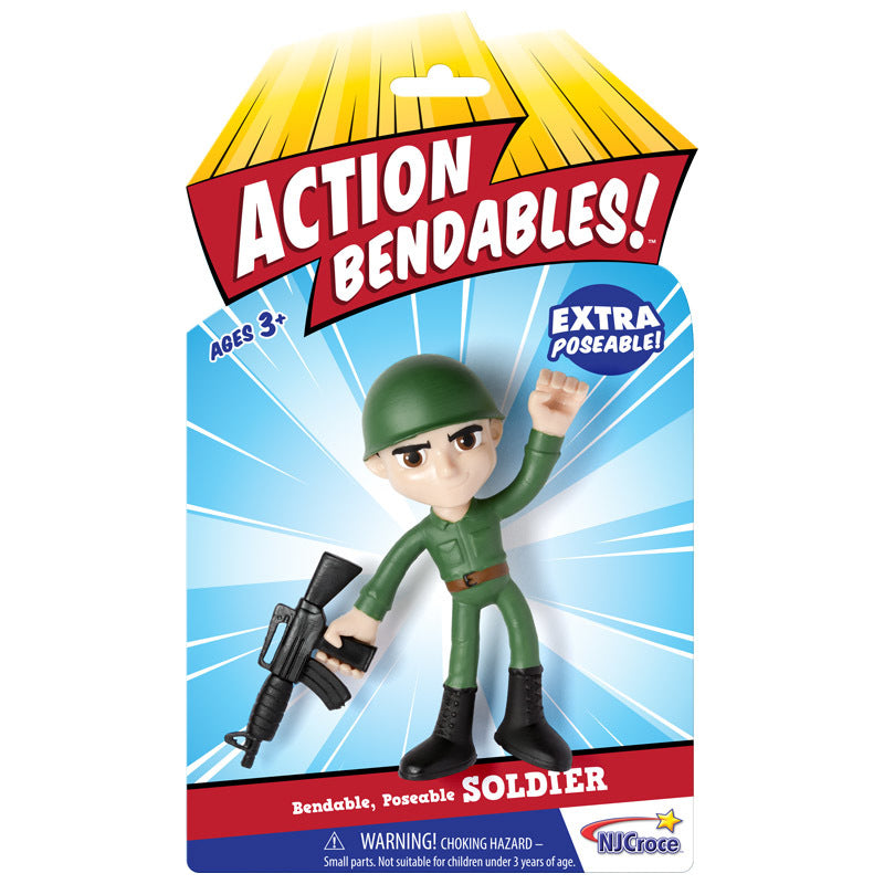 Action Bendables Soldier Figure