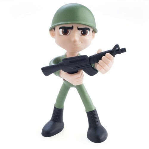 Action Bendables Soldier Figure