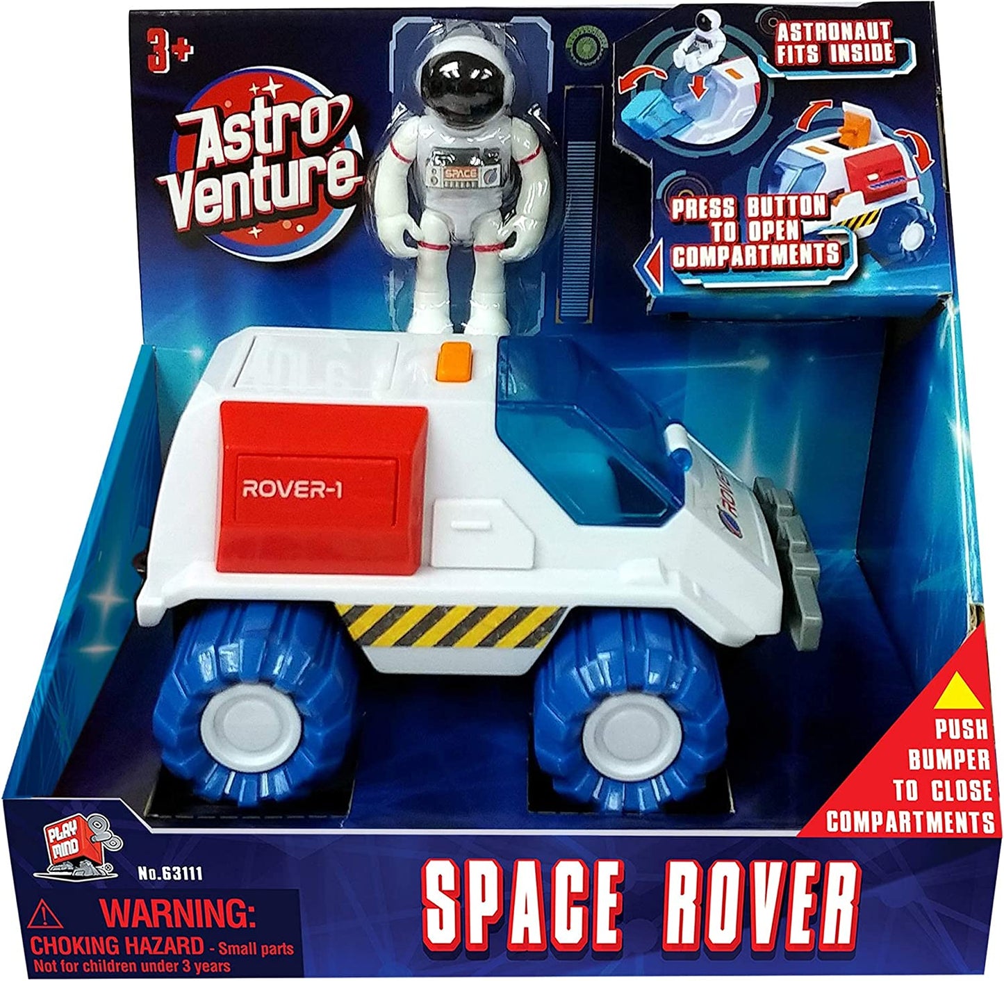 Space Rover with astronaut