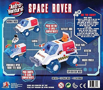 Space Rover with astronaut