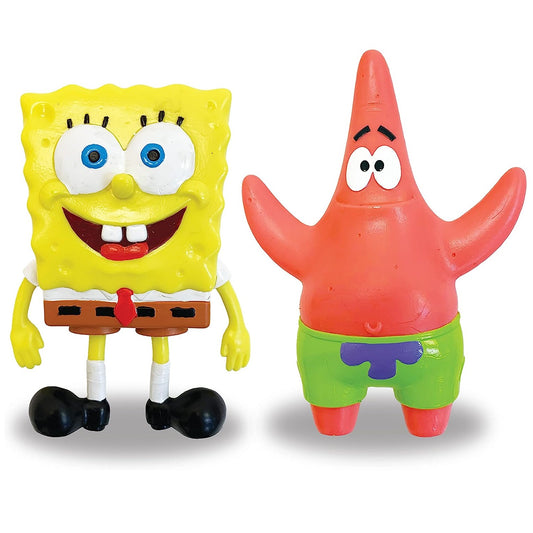Spongebob Squarepants and Patrick Star bendable 2pc figure set