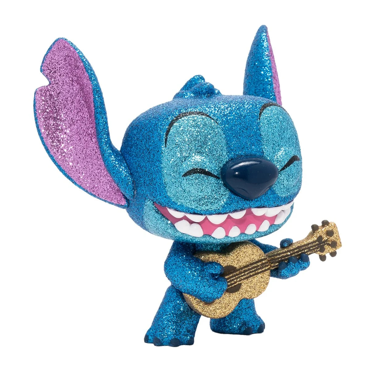 Stitch with ukulele from Lilo & Stitch Diamond Glitter vinyl figure
