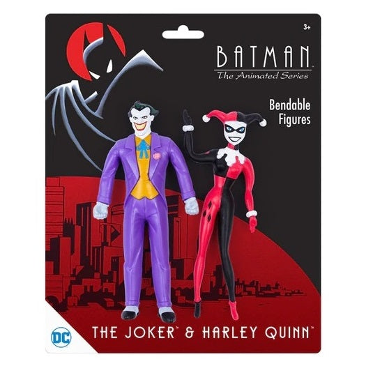 The Joker and Harley Quinn from Batman The Animated Series figure set