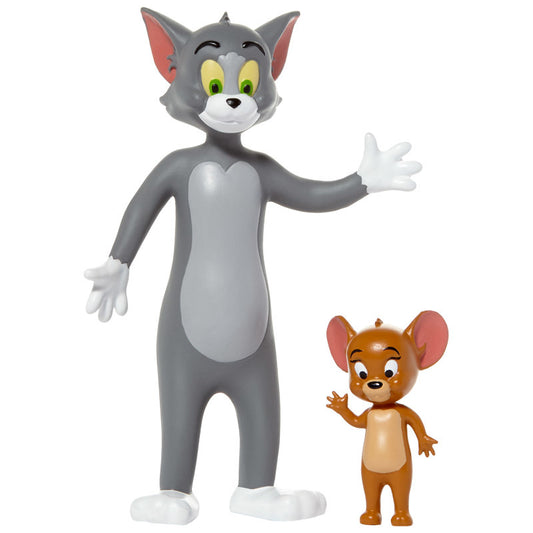 Tom and Jerry bendable figures