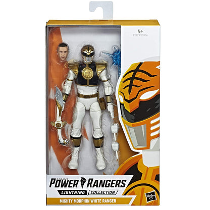 Lightning Collection Mighty Morphin White Ranger action figure