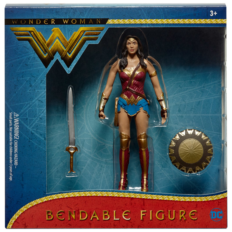 Wonder Woman bendable figure based on the 2017 movie