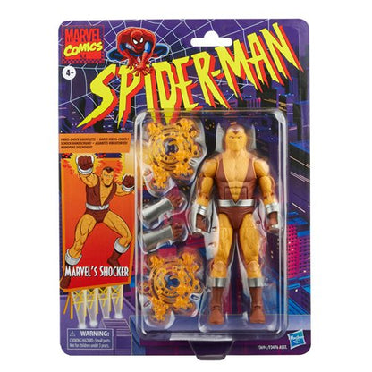 Spider-Man Retro Marvel Legends Shocker action figure