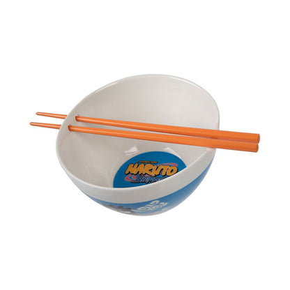 Naruto x Sanrio Ramen bowl with chopsticks
