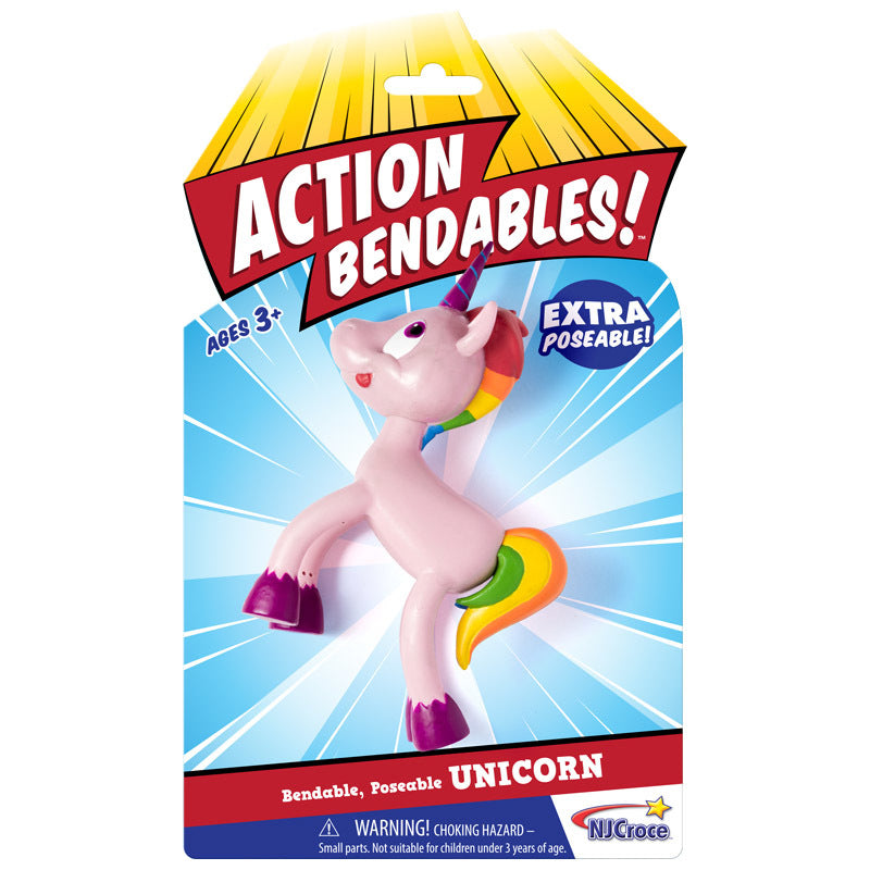 Action Bendables Unicorn figure